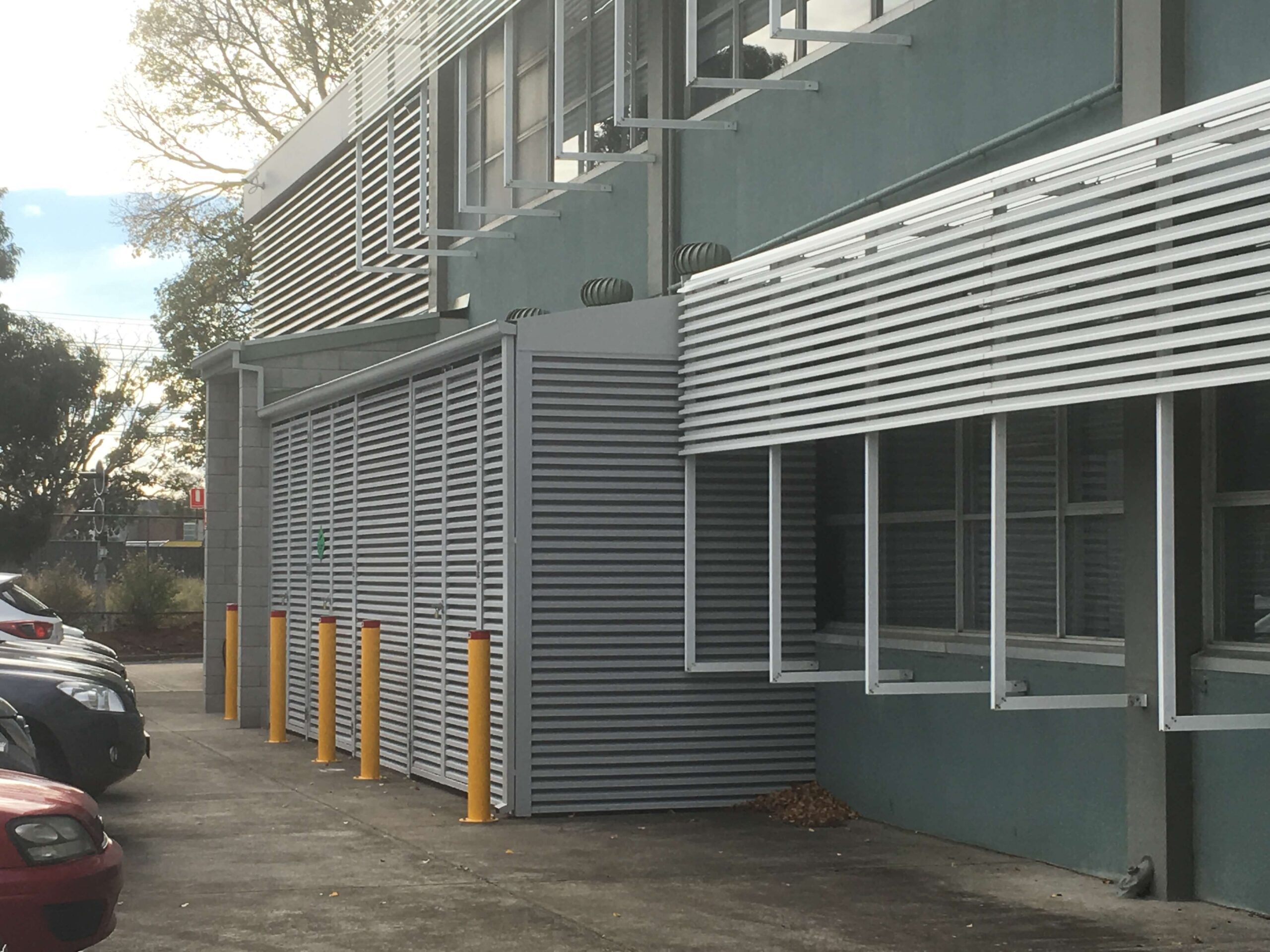 Industrial Louvre Installation services Melbourne